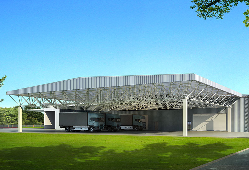 廣州拜耳材料科技有限公司廠房(網架)